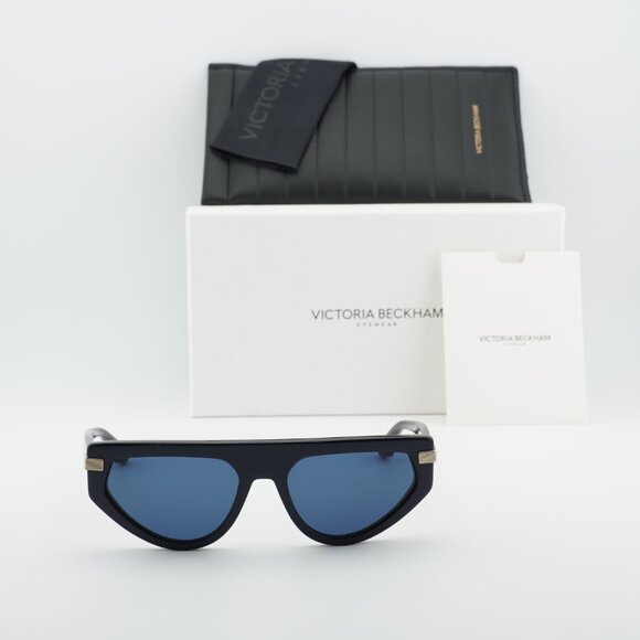 Victoria Beckham VB685S 415 Cat Eye Sunglasses – Midnight Blue main image 9